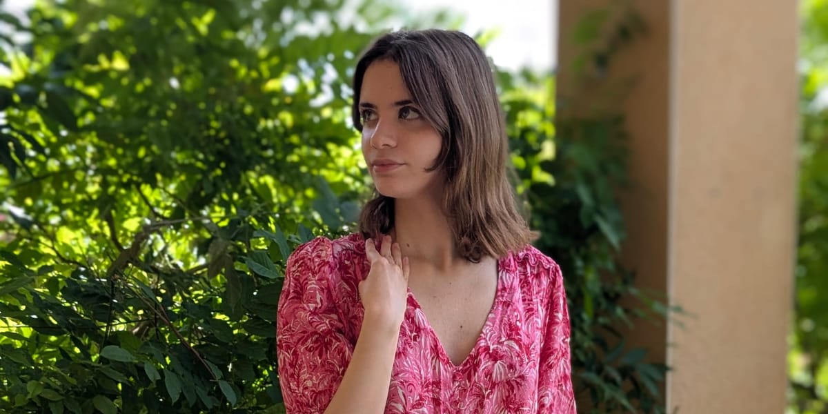 A pretty pink dress
